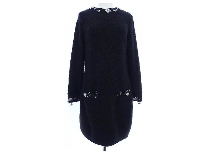 Timeless Chanel Kaschmirkleid Schwarz