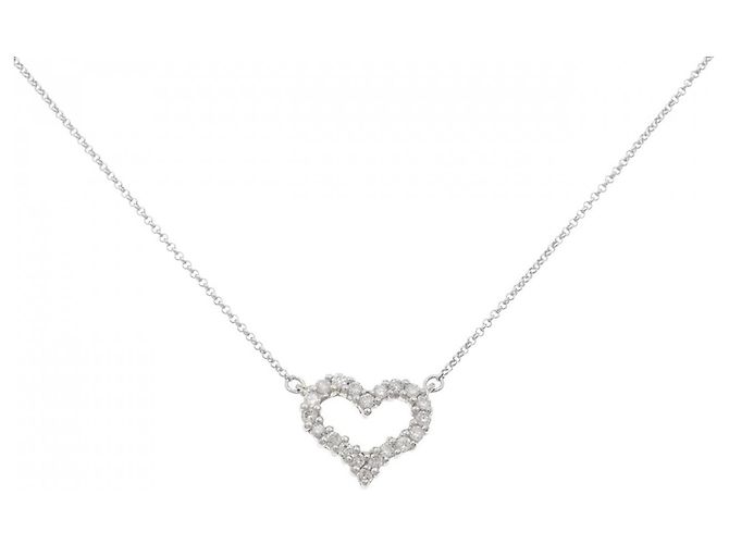 Autre Marque Collar de Diamantes Pt900/Pt850 Plata