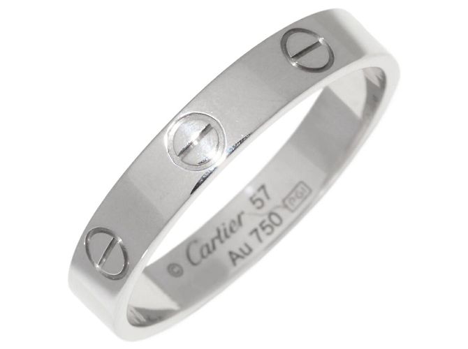 Cartier Love Ring Au750 Ringgröße 57 Silber
