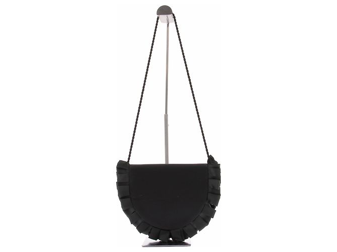 Dior Pochette satinée noire