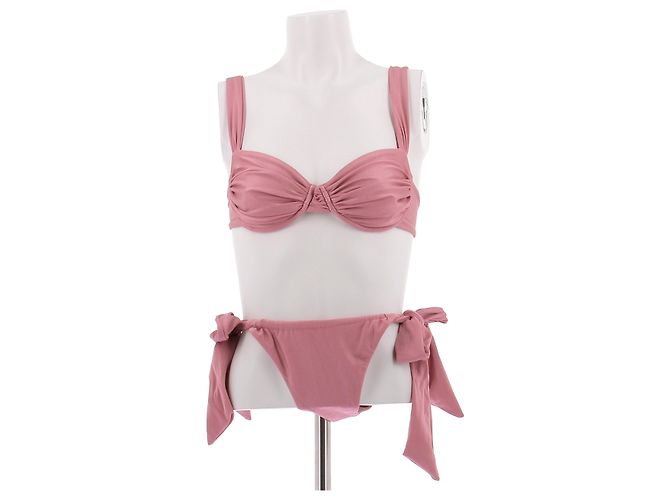 Faithfull the Brand Costume da bagno due pezzi bianco