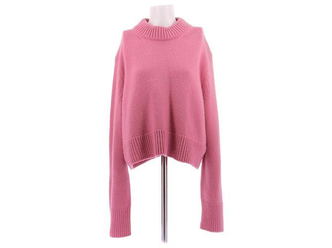Céline Rosa Kaschmirpullover Pink 