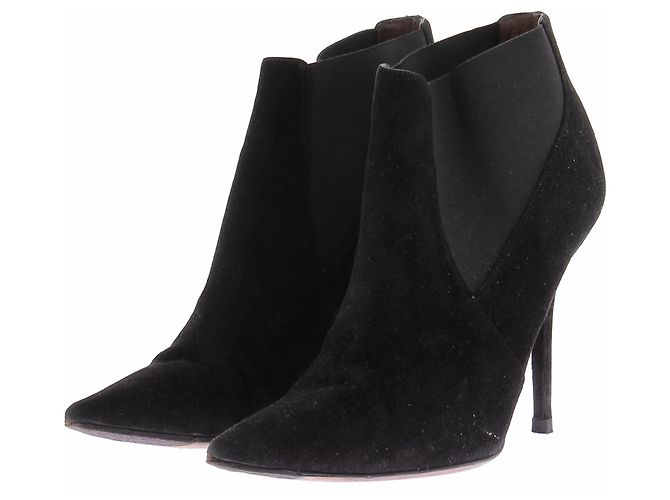 Dolce & Gabbana Bottines courtes noires