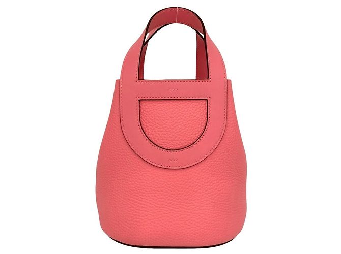 Hermès Bolsa Tote Mini Hermes In the Loop 18 Rosa