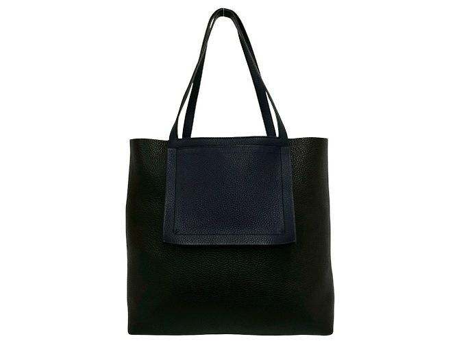 Hermès Borsa Tote Hermes Cabasellier 46 in Navy Blu navy
