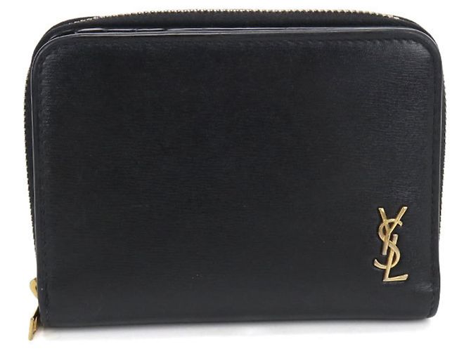 Saint Laurent Women's Bi-fold Wallet Black