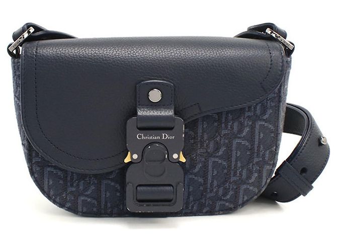 Borsa a tracolla Christian Dior DIOR Blu navy