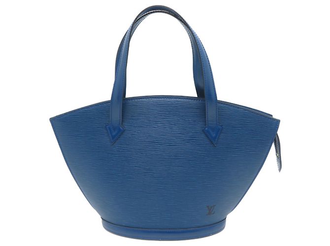 Bolsa Tote Feminina Louis Vuitton Saint Jacques PM Azul