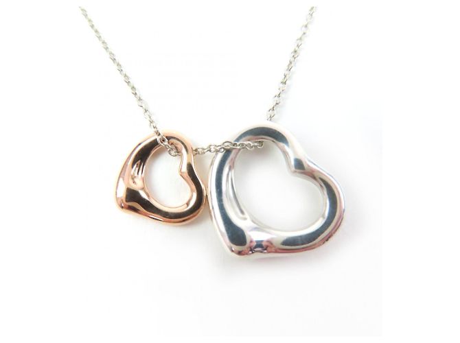 Tiffany & Co Colar com pingente Tiffany Elsa Peretti Open Heart