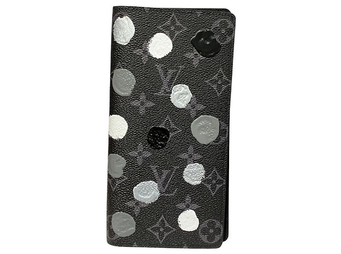 Louis Vuitton Monogram Eclipse Long Wallet Black