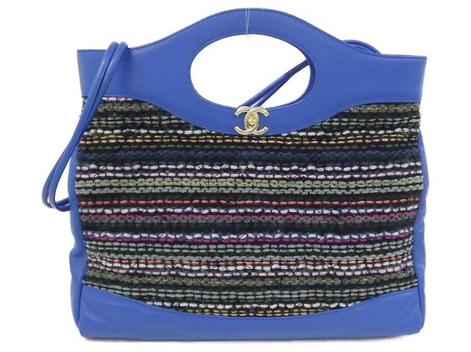 Sac à main Chanel 31 Line Bleu Multicolore