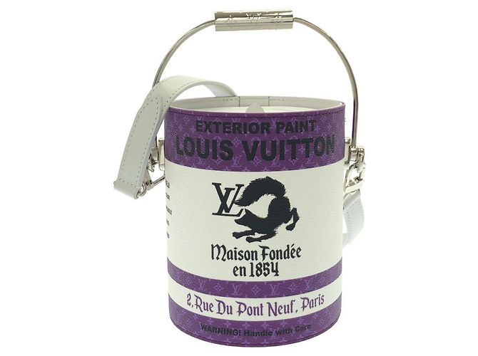Bolsa Louis Vuitton LV Paint Can Roxo