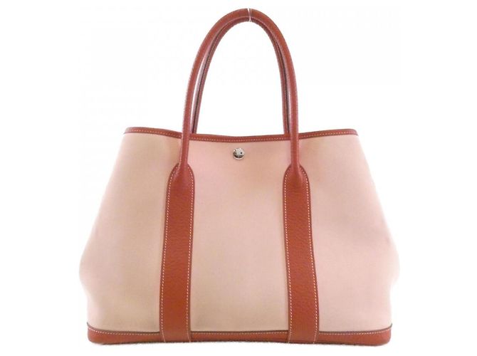 Hermès Bolsa Hermes Garden Party 36cm Rosa