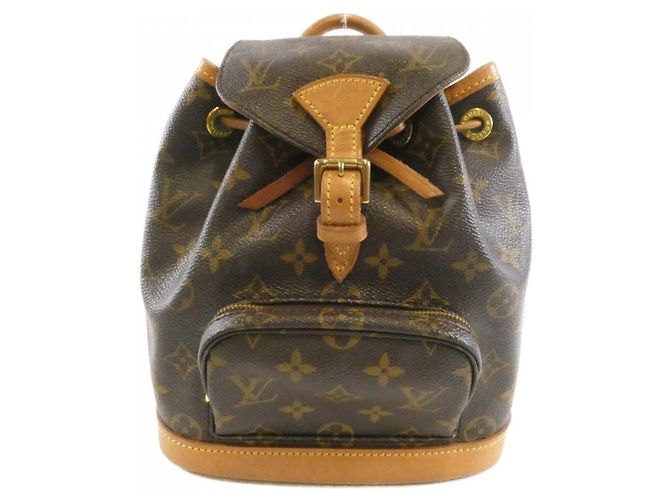 Louis Vuitton Monogram Mini Montsouris Backpack Brown