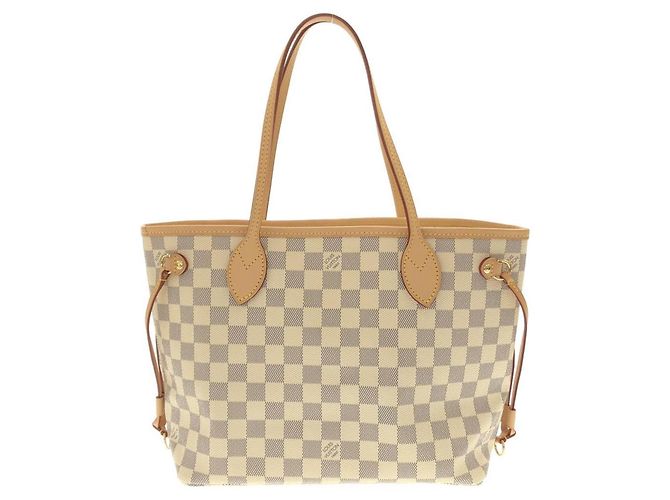 Louis Vuitton Damier Azur Neverfull PM Handtasche Blau
