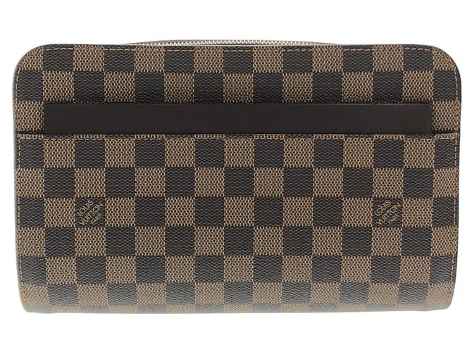 Louis Vuitton Damier Saint Clutch Bag Damier ebene
