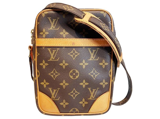 Sac à l'épaule Louis Vuitton Danube Marron Monogramme
