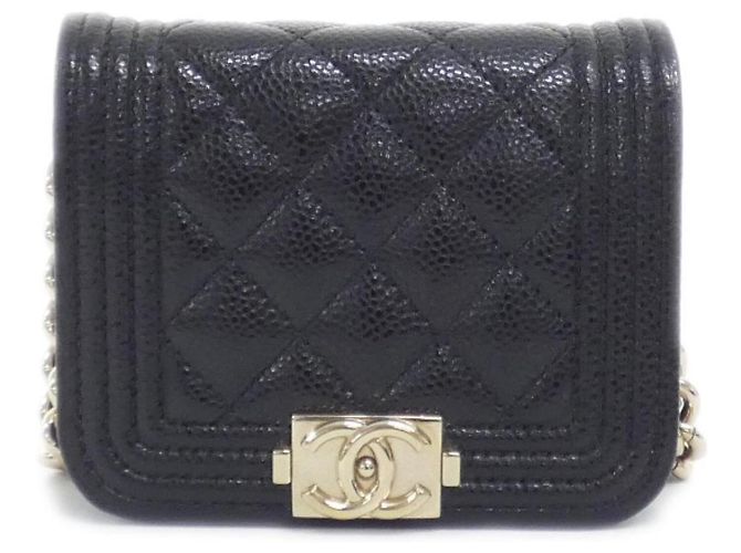 Chanel Boy Line AP2302 Waist Bag Black