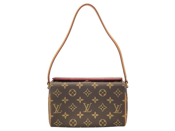Bolsa de ombro Louis Vuitton Monogram Marly Bandoulière Marrom