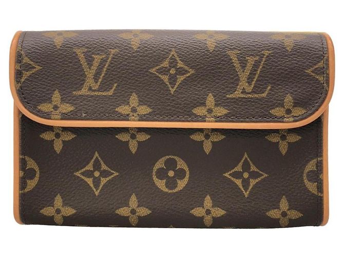 Pochete Florentine Monogram Louis Vuitton Cintura Marrom