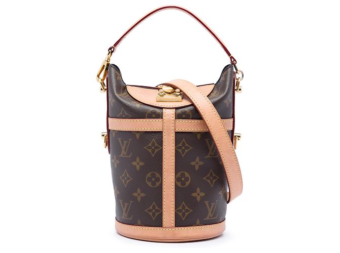 Bucket Sac seau Duffel Louis Vuitton Marron Monogram