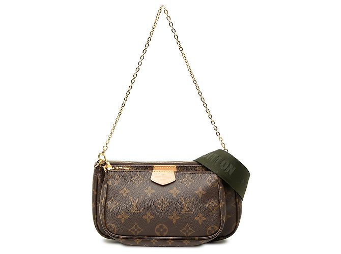 Louis Vuitton Marrone Monogram Multi Pochette Accessoires