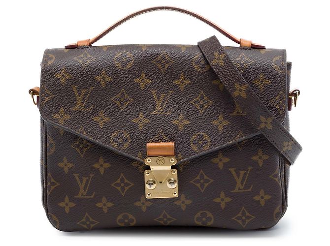 Louis Vuitton Marrone Monogram Pochette Metis