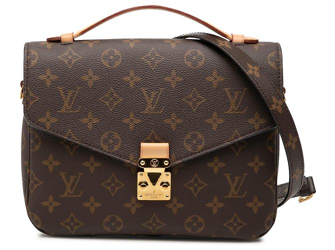 Louis Vuitton Marrom Monogram Pochette Metis