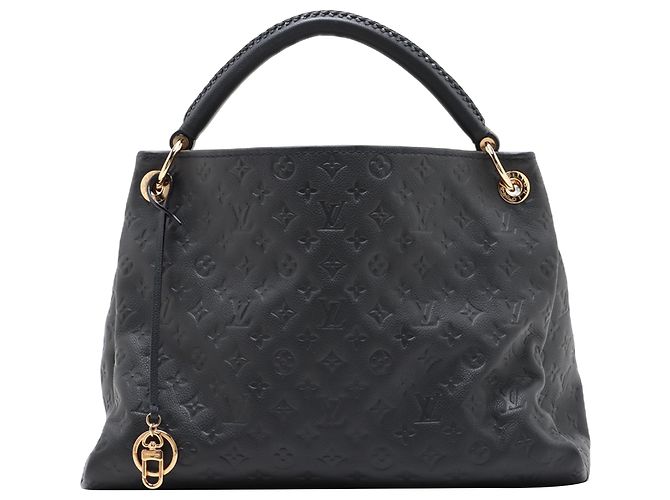 Louis Vuitton Black Monogram Empreinte Artsy MM Nero