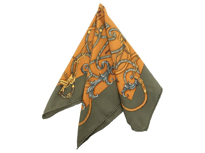 Hermès Seidentuch Orange L Instruction Du Roy 42