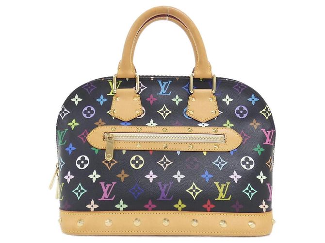 Sac à main Alma PM Multicolor Louis Vuitton Noir