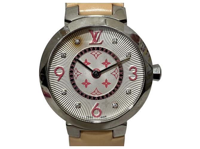 Relógio Louis Vuitton Tambour Monogram PM