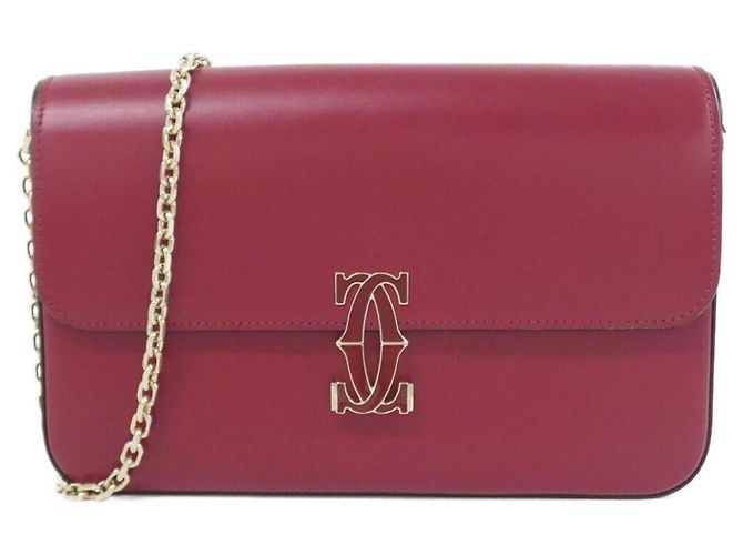 Borsa a tracolla C DE CARTIER Bordò