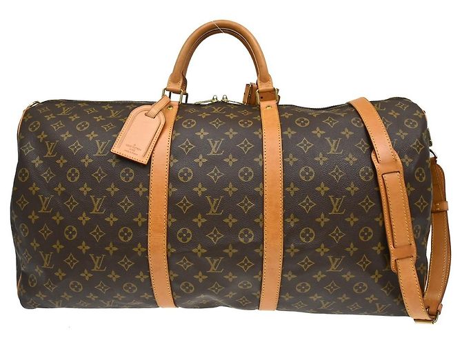 Louis Vuitton Keepall Bandouliere Monogram Canvas 60 Marrom