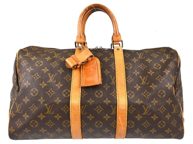 Louis Vuitton Keepall Monogram Canvas 45 Marrom