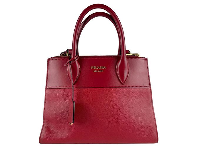 Prada Handtasche aus rotem Leder