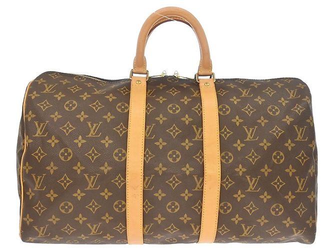 Louis Vuitton Keepall Monogram Canvas 45 Marron