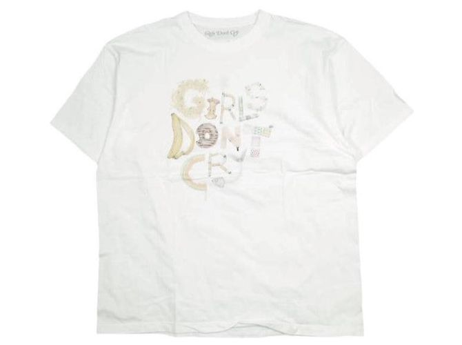 Autre Marque Camiseta de algodón Girls Don't Cry Aurel Schmidt Blanco