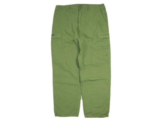 Autre Marque Pantaloni cargo in cotone e nylon Wasted Youth Verde
