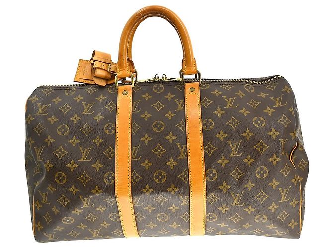 Louis Vuitton Keepall Monogram Canvas 45 Marron