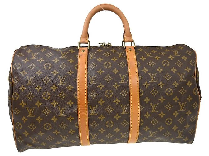 Louis Vuitton Keepall Monogram Canvas 50 Marrom