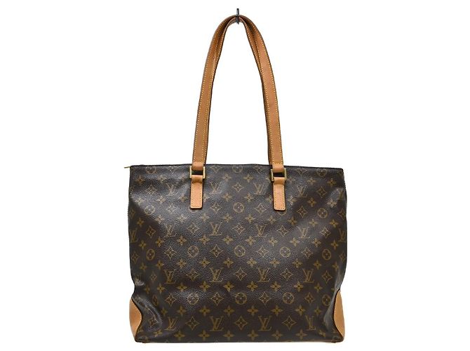 Louis Vuitton Cabas Mezzo Monogram Canvas Marron