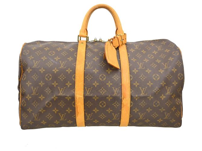 Louis Vuitton Keepall Monogram Canvas 50 Marron