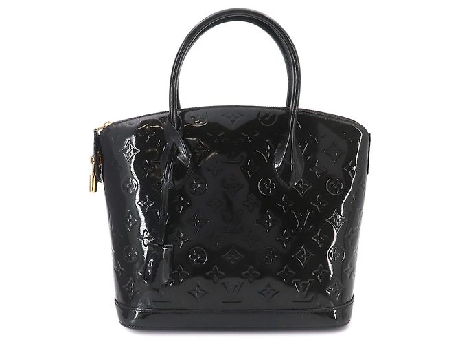 Sac à main Louis Vuitton Lockit PM Monogram Vernis Noir