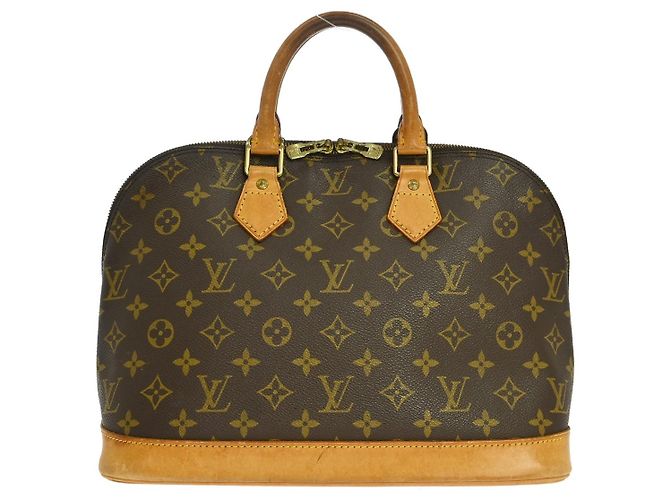 Louis Vuitton Alma Monogram Canvas PM Marron