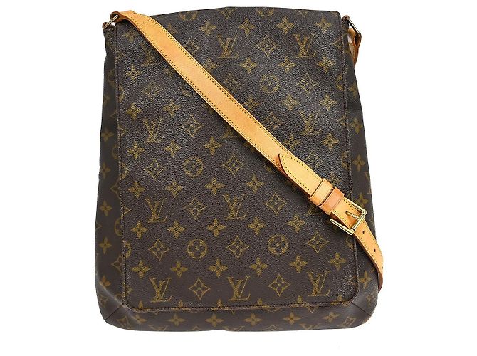 Bolso Louis Vuitton Musette Salsa en Canvas Monogram GM Castaño