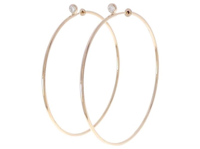 Orecchini a cerchio in diamante Tiffany & Co.