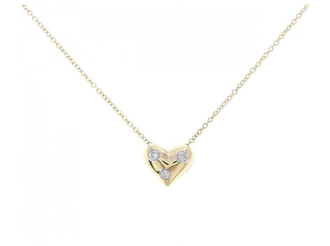 Tiffany & Co Collar Tiffany Dots Pinched Heart