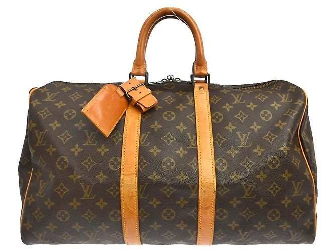 Louis Vuitton Keepall Monogram Canvas 45 Brown