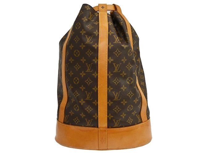 Louis Vuitton Randonnee Backpack Monogram Canvas GM Brown